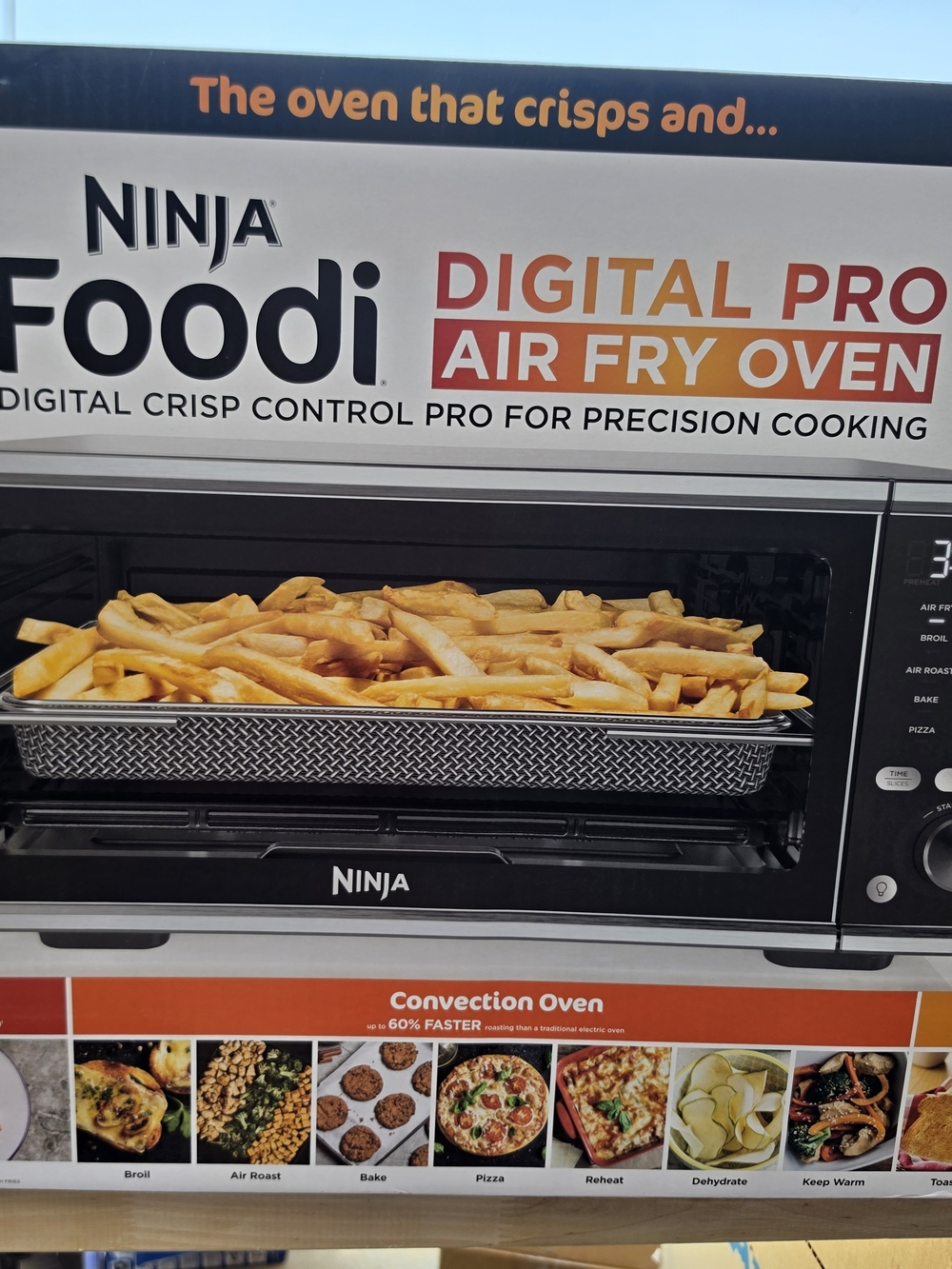 Ninja Foodi Digital Pro Air Fry Oven - Black